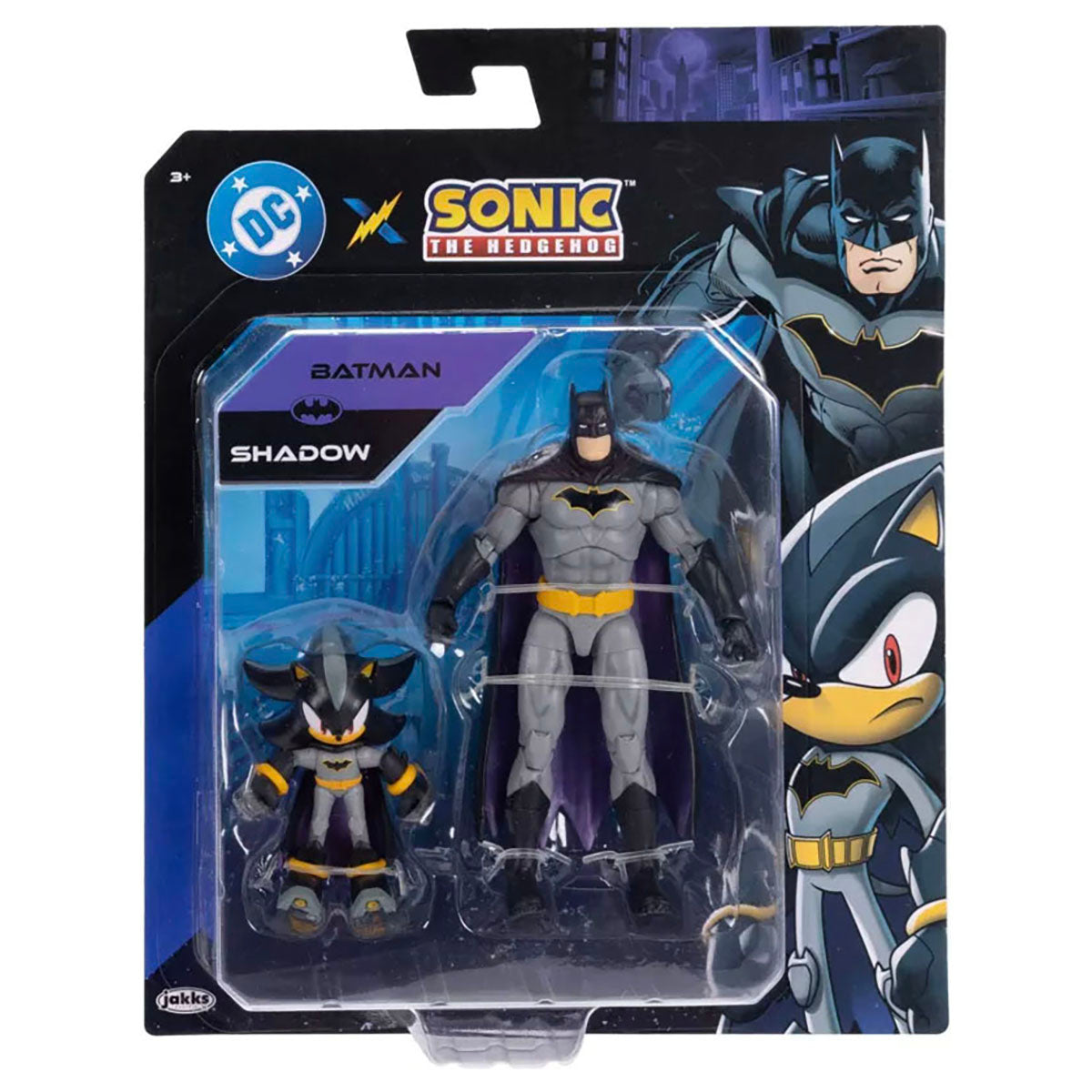 Shadow The Hedgehog & Batman Figure Set