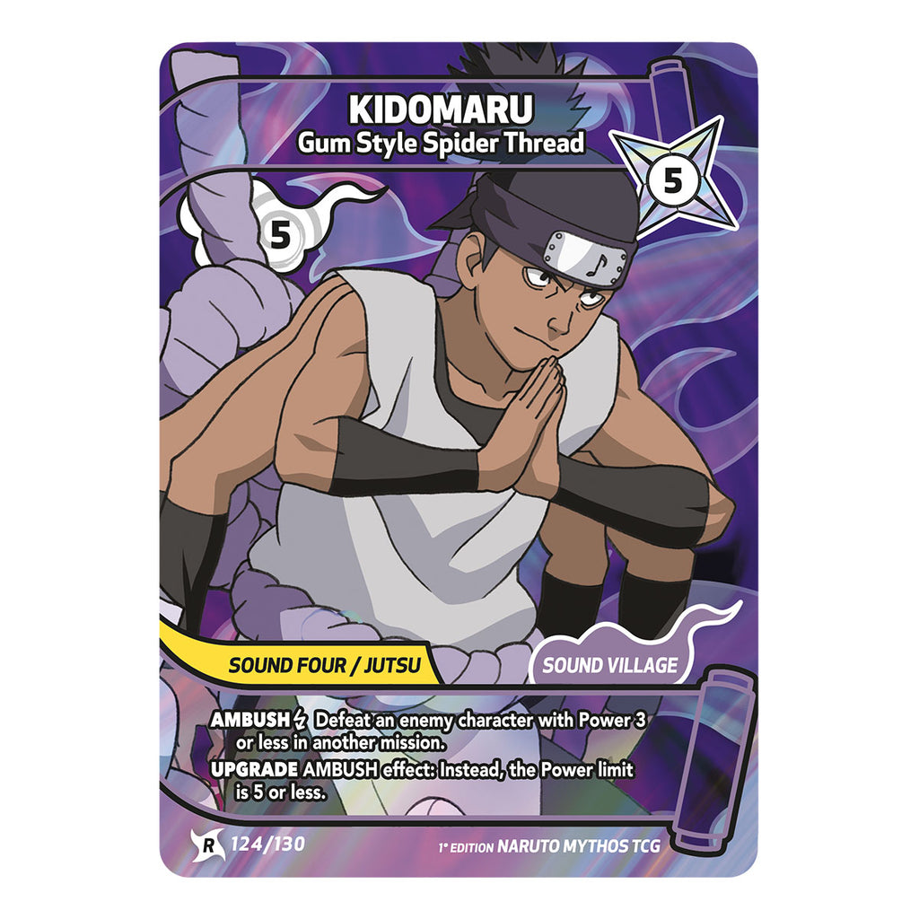 Naruto Mythos TCG: First Set Booster Pack 1st Edition (PURCHASE LIMIT: 5 BOOSTERS)
