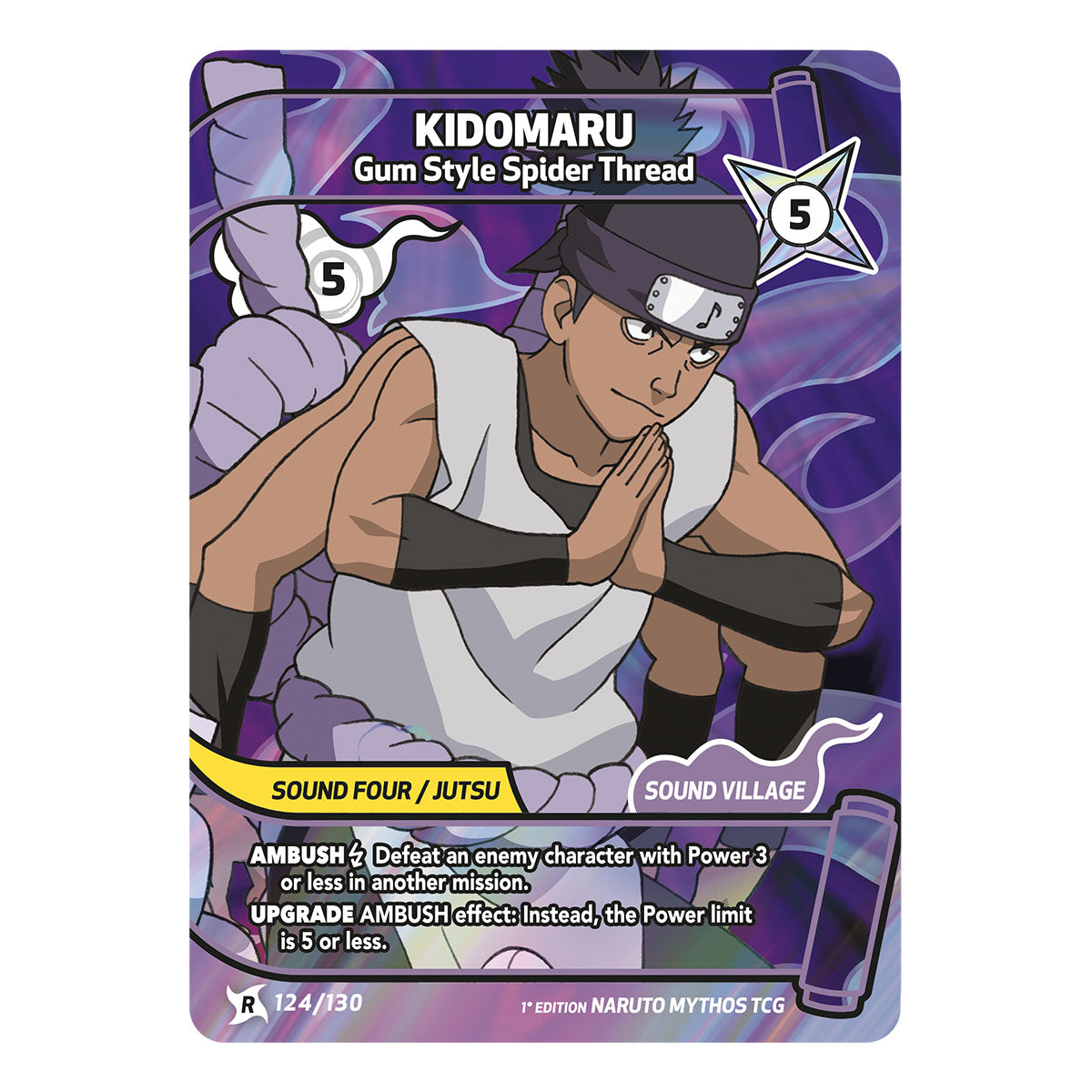 Naruto Mythos TCG: First Set Booster Pack 1st Edition (PURCHASE LIMIT: 5 BOOSTERS)
