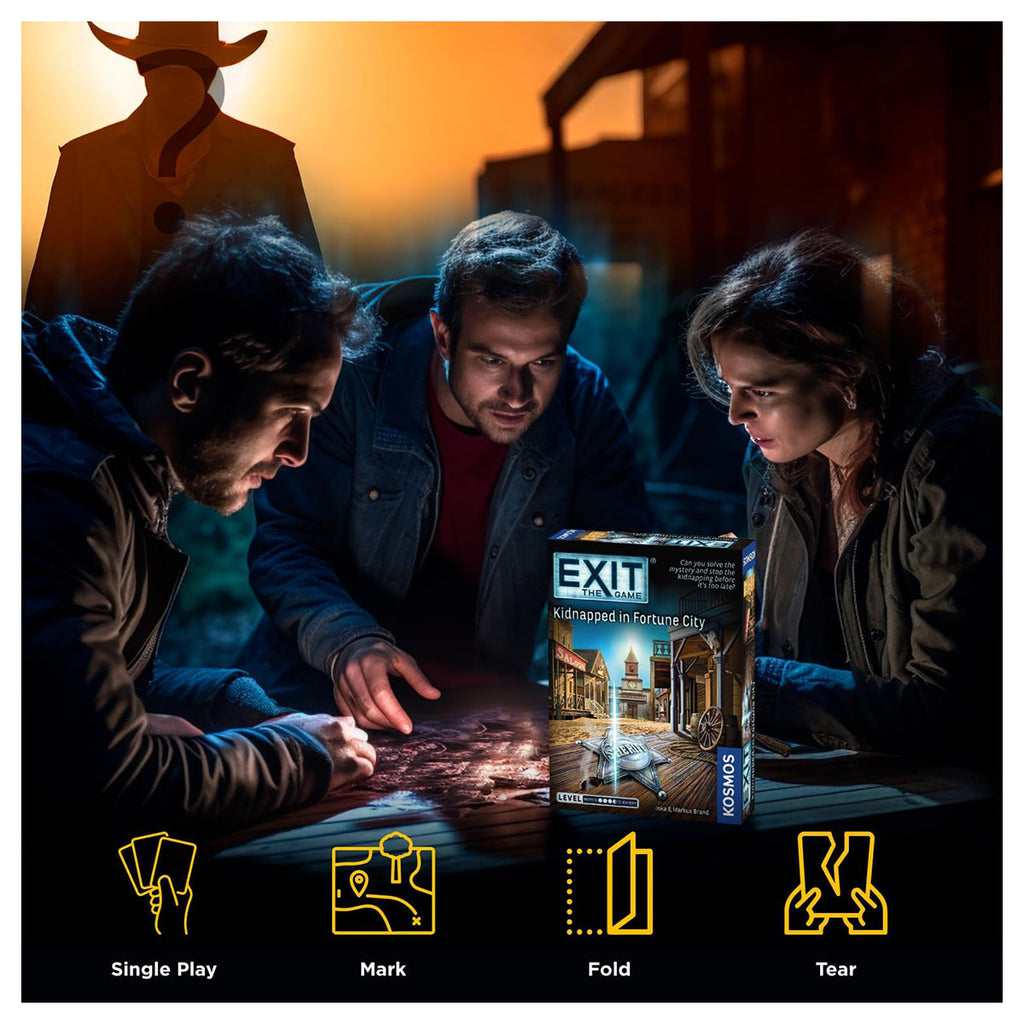 EXIT: Kidnapped in Fortune City Board Game