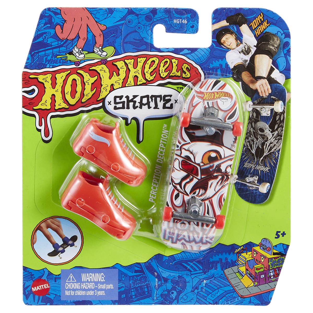 Perception Deception Hot Wheels Skate Fingerboard 3/4
