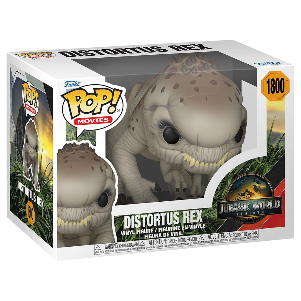 Funko Pop! Movies:Â Jurassic World: Rebirth Distortus Rex Vinyl Figure #1800