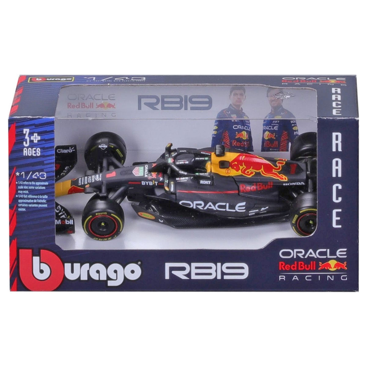 Bburago Red Bull F1 RB19 2023 Perez 1:43 Race Car