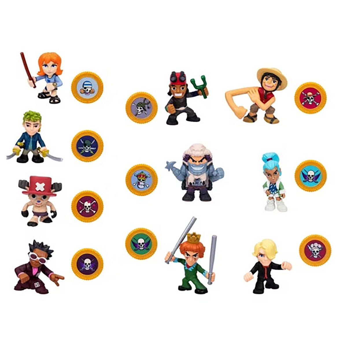 One Piece Mini Action Figure Assorted