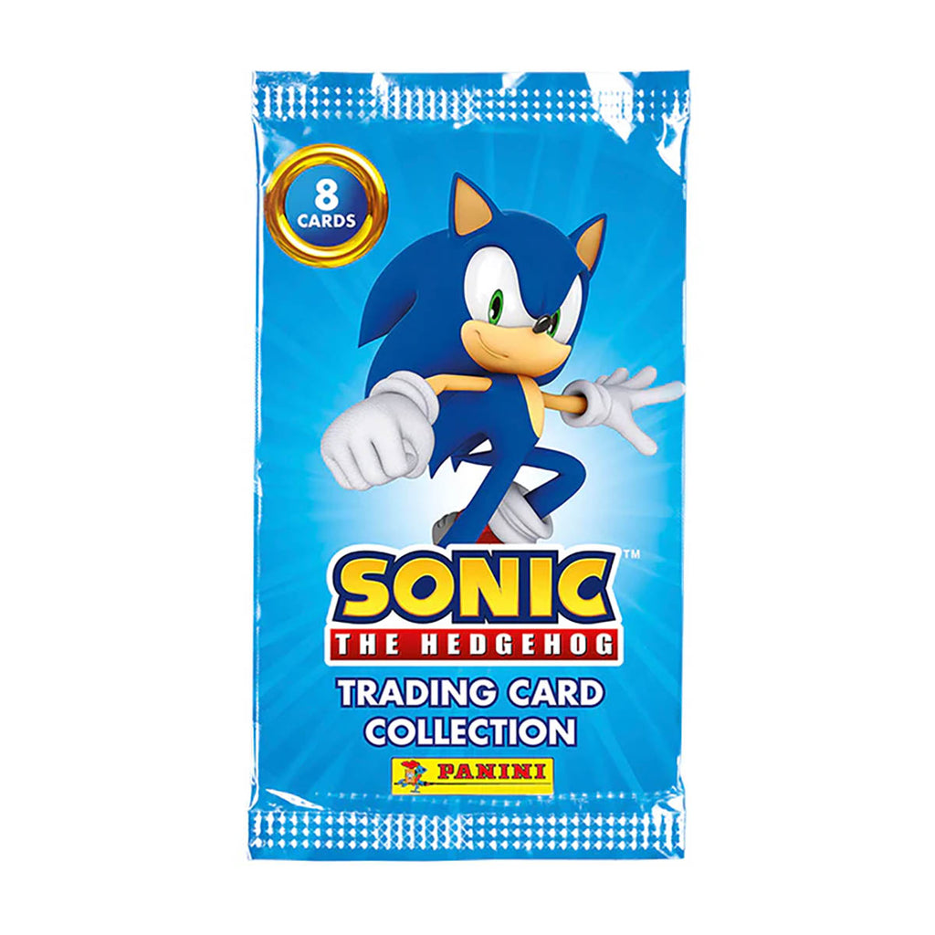 Panini Sonic The Hedgehog trading card pack front