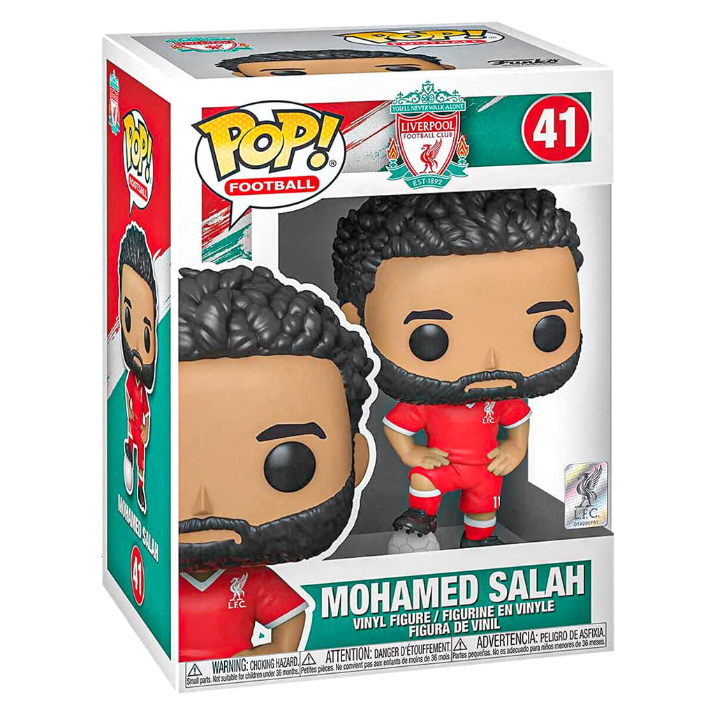 Funko Pop! Football: Liverpool FC: Mohamed Salah Vinyl Figure #41