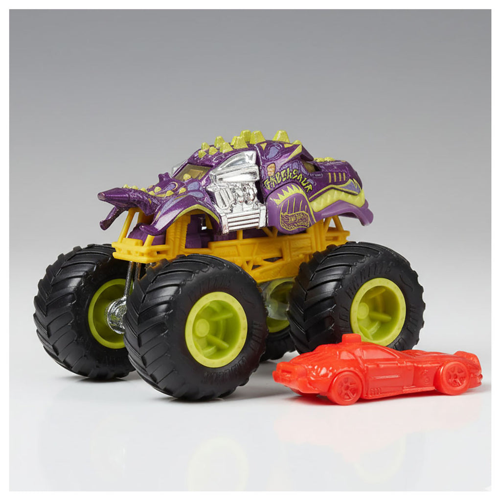 Hot Wheels Monster Trucks Beast Bashers Rageasaur Truck 2/6
