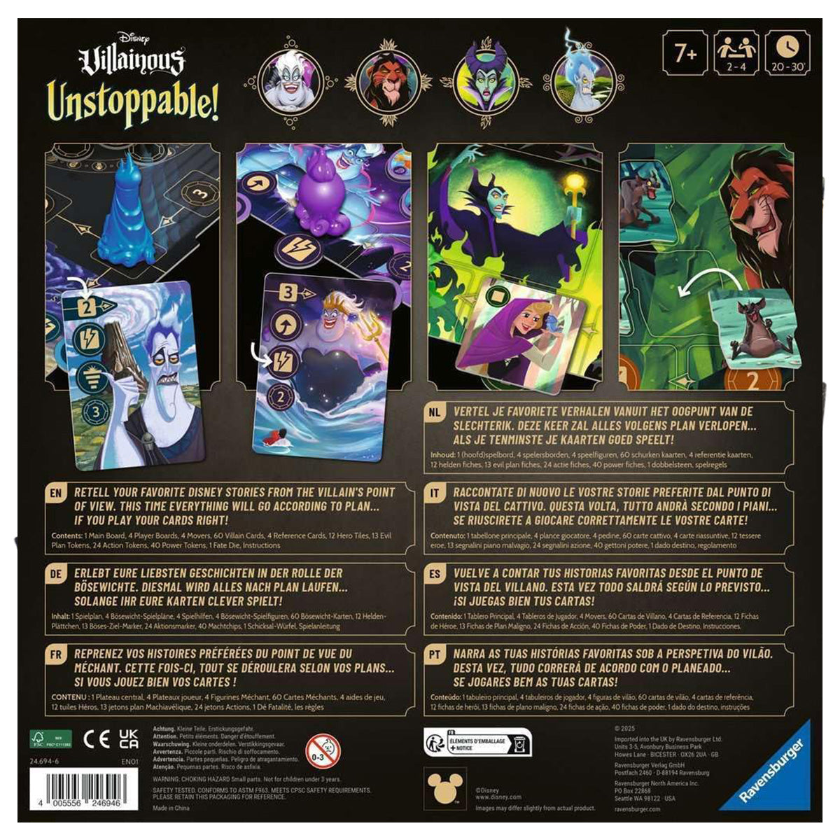 Disney Villainous Game - Unstoppable 