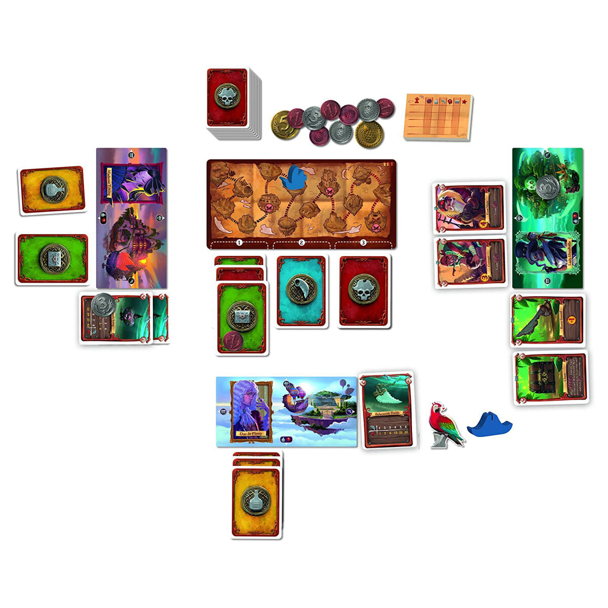 Sea of Clouds - Strategic Card Game For 2-4 Players