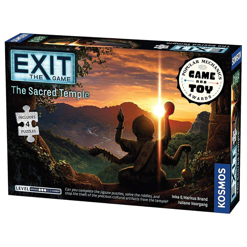 EXIT Puzzle: The Sacred Temple Board Game