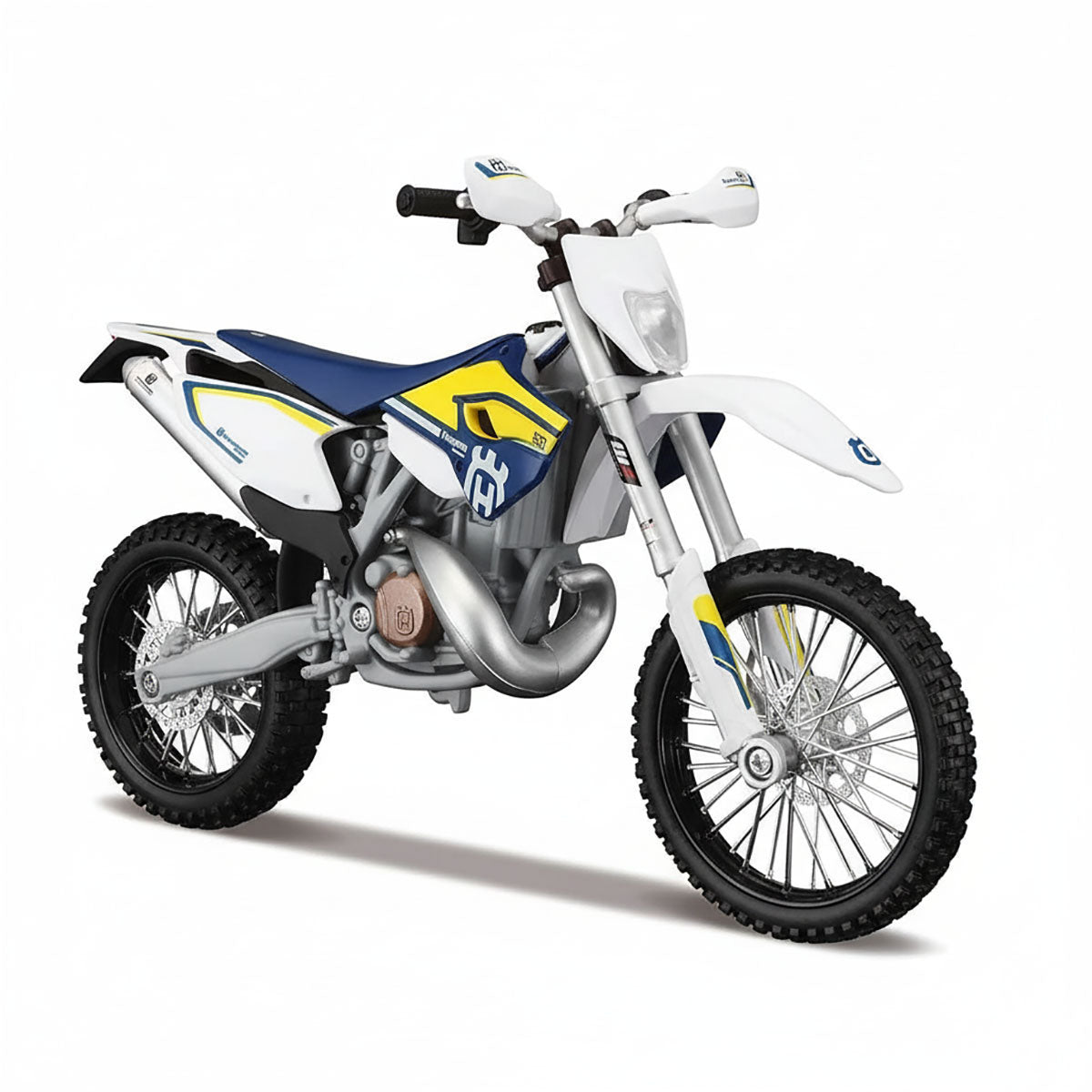 Die-cast Husqvarna enduro bike model 1:12