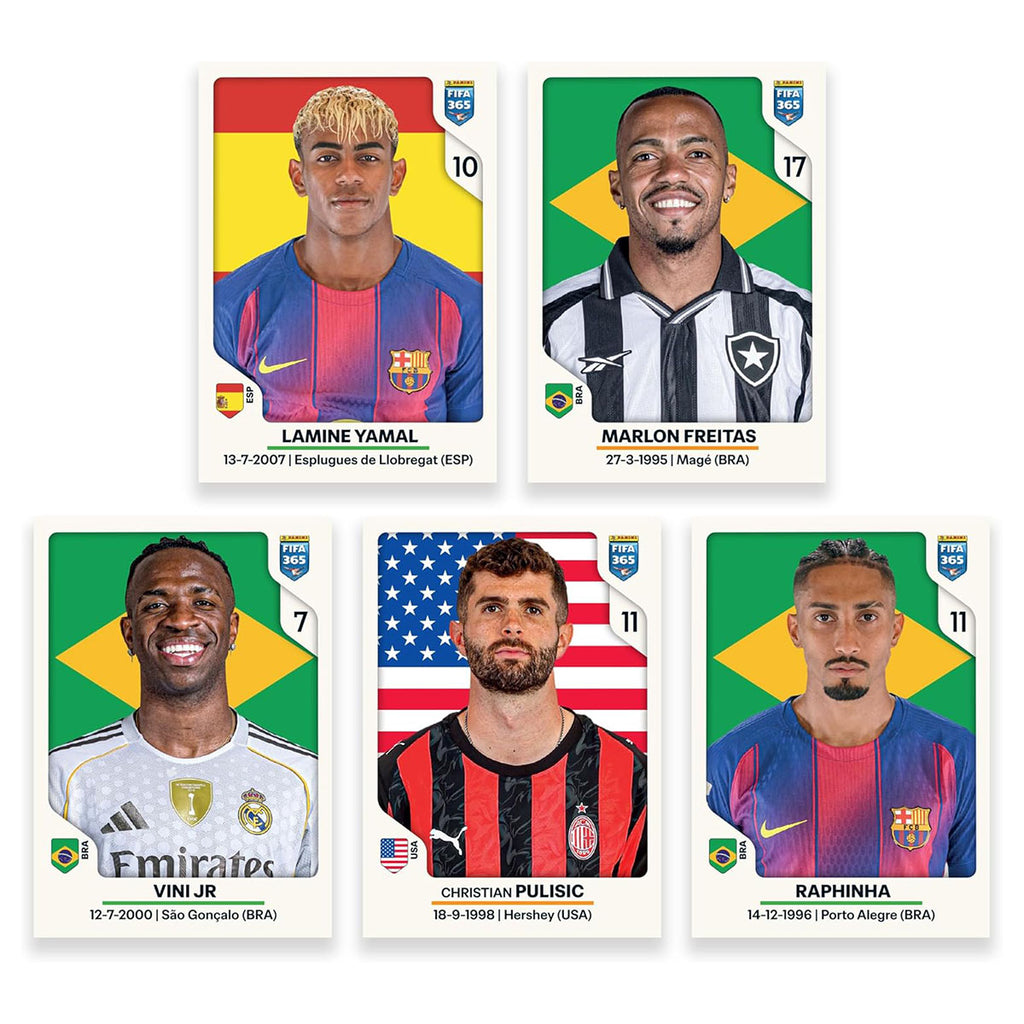 Panini FIFA 365 football stickers assortment