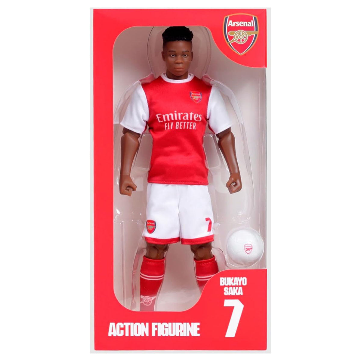 Bukayo Saka Football Collectible Action Figure 8"