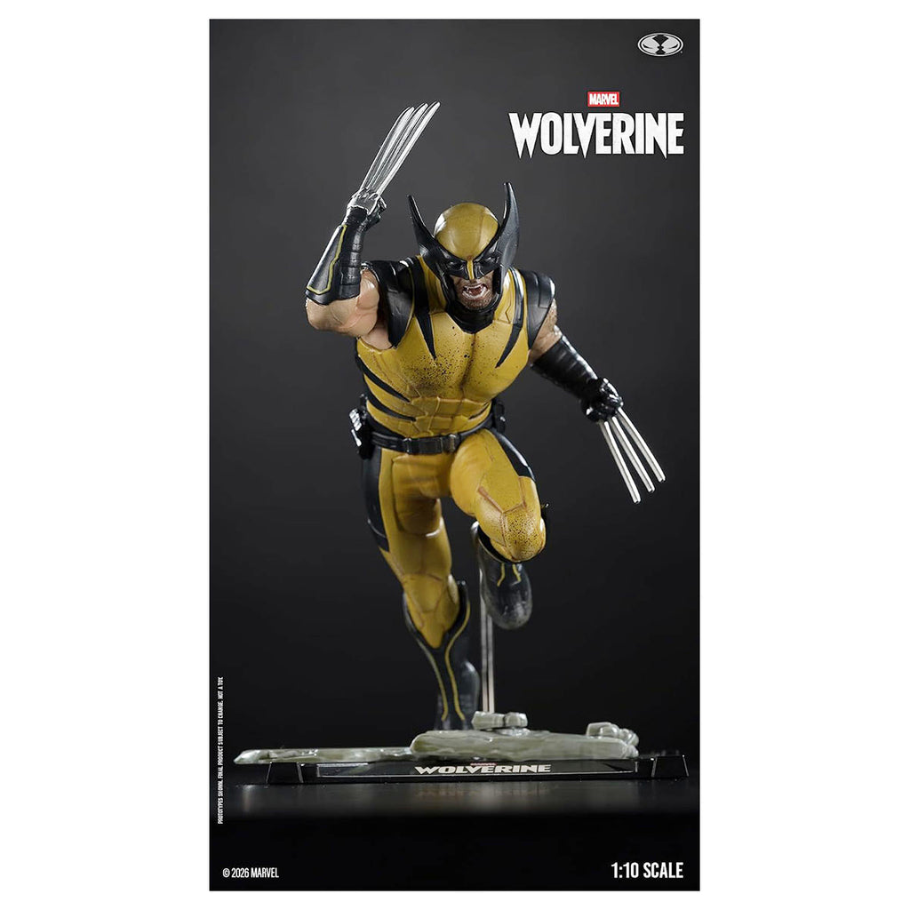 McFarlane Marvel Games Collection Wolverine (Wolverine Game) Gold Label 1:10 Figure