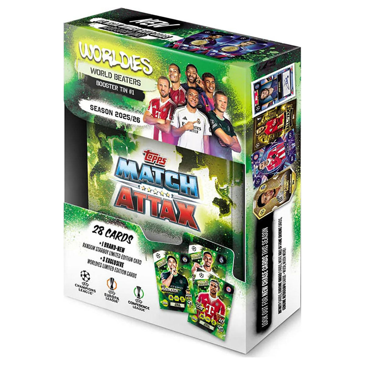 Topps Match Attax Seaon 2025/26 Worldies World Beaters Booster Tin #1