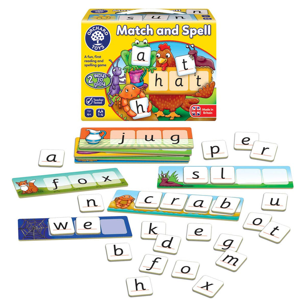 Match and Spell Game