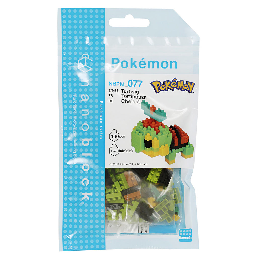 Nanoblock PokÃ©mon: Turtwig Micro-Sized Building Set