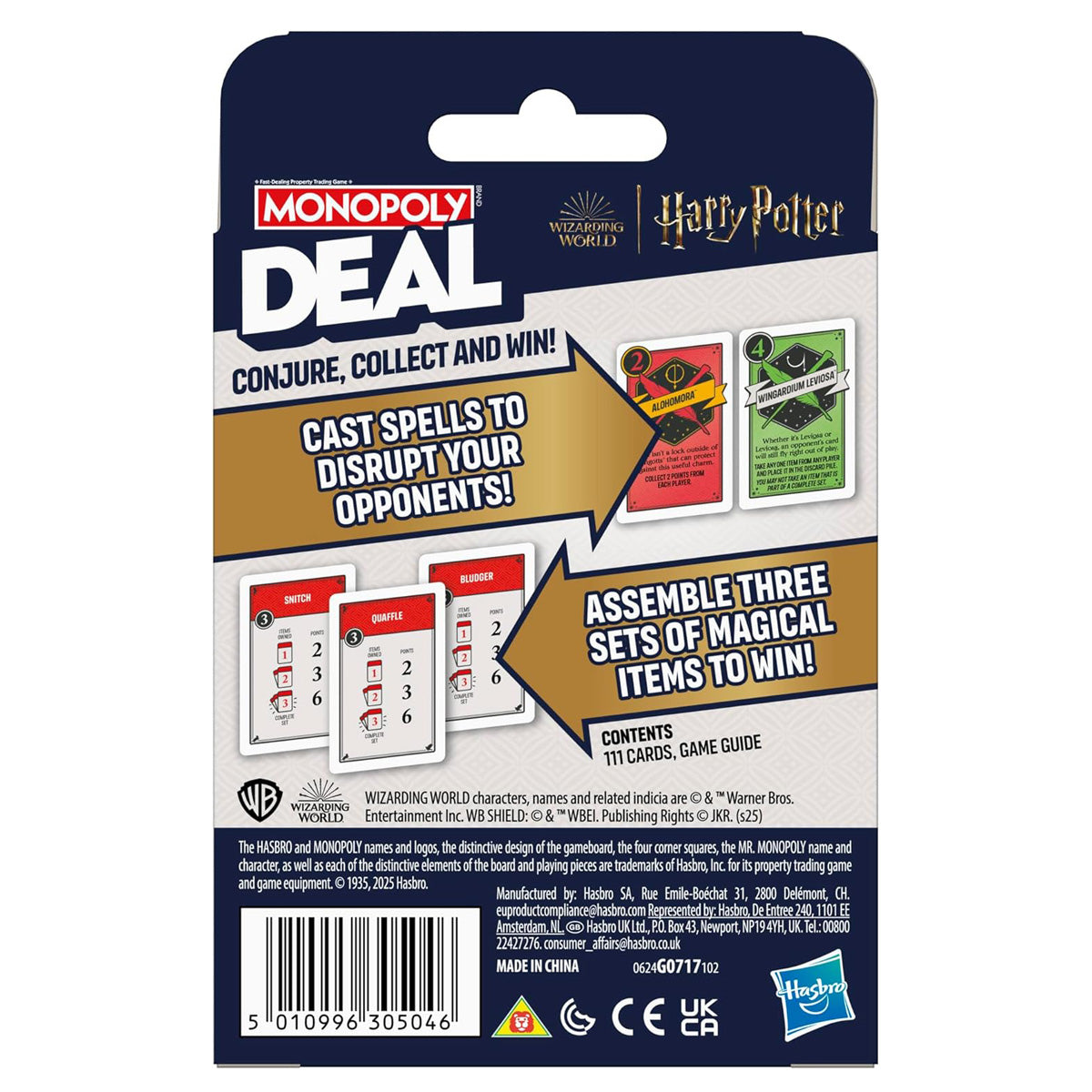 Monopoly Deal Harry Potter Card Game
