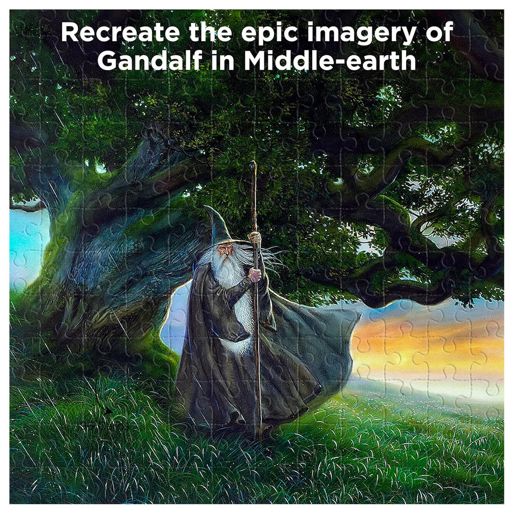 Lord of the Rings Gandalf and the Owl 1000 Piece Jigsaw Puzzle