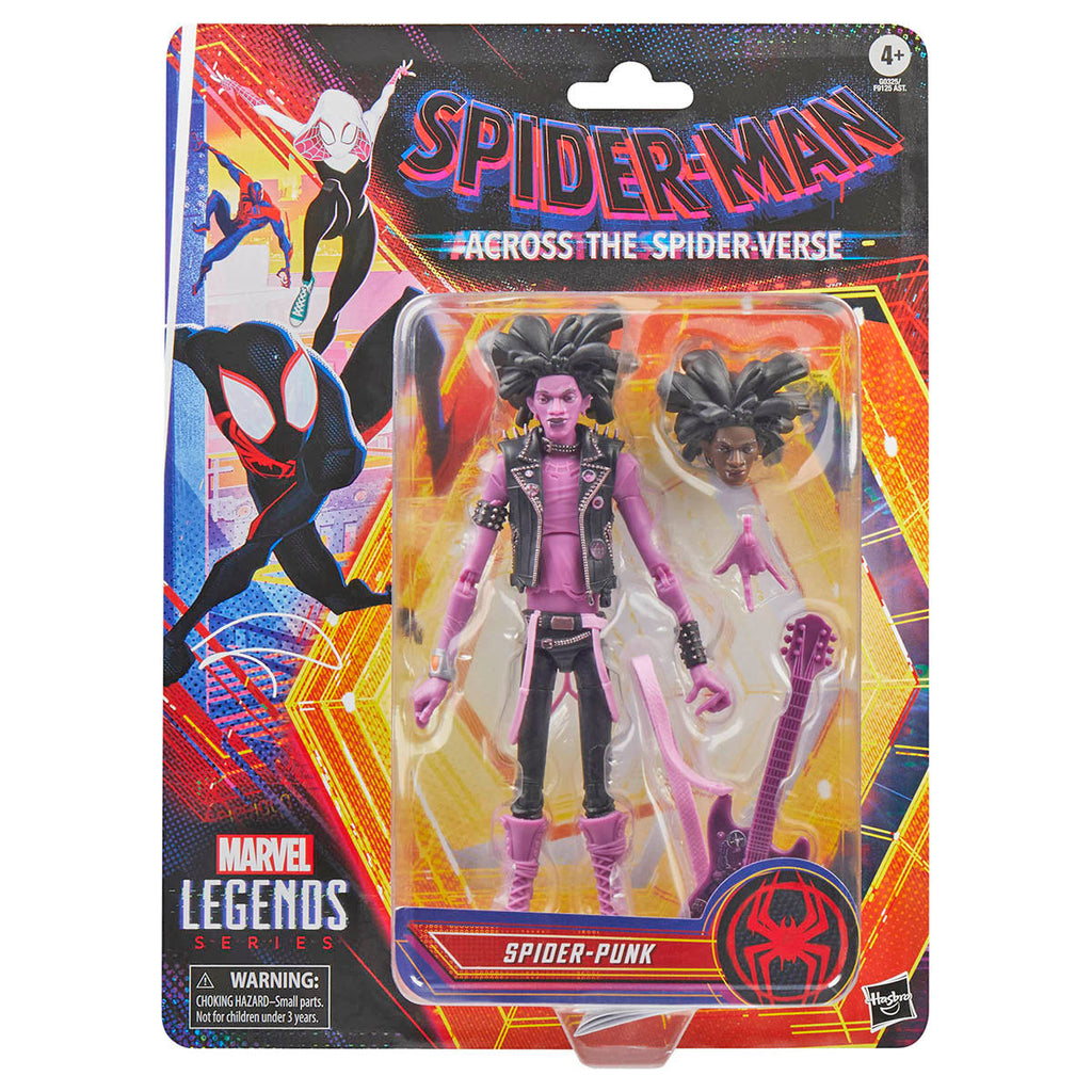 Marvel Legends Series: Spider-Man Across the Spider-Verse: Spider-Punk 15cm Figure