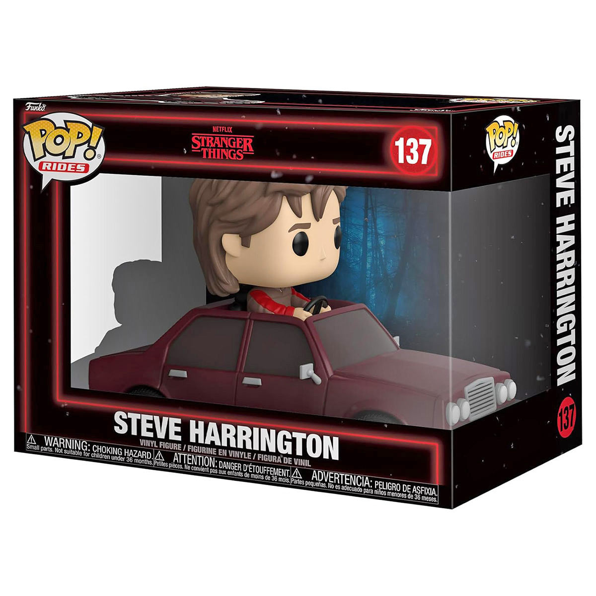 Funko Pop! Stranger Things - Steve Harrington with Car Season 5 Vinyl Figure