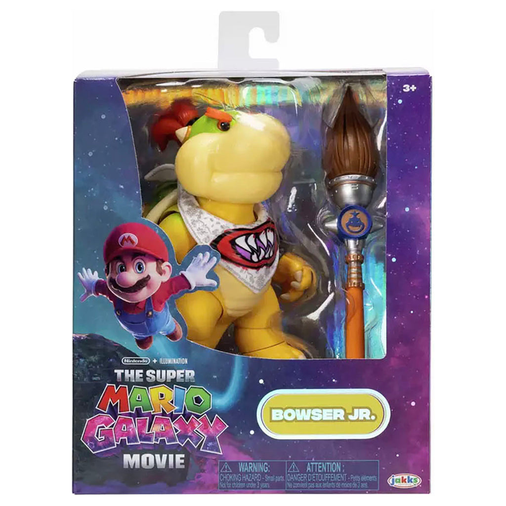 Bowser Jr. with Paint Brush Figure - 10cm