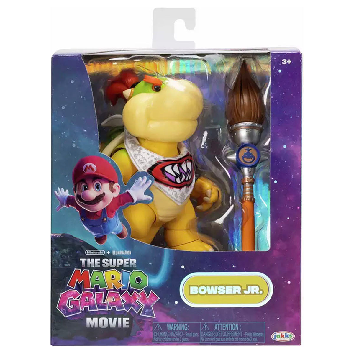 Bowser Jr. with Paint Brush Figure - 10cm