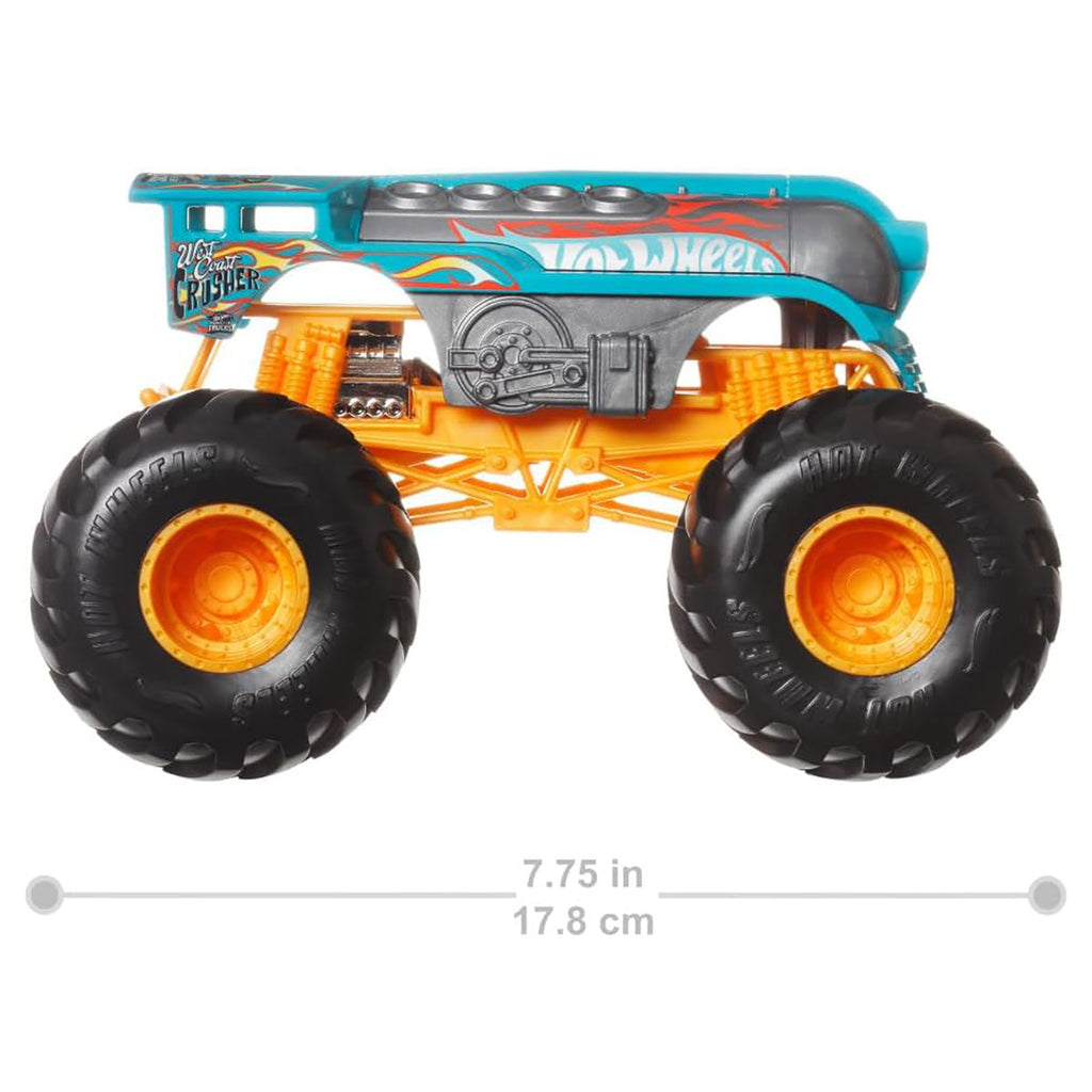 Hot Wheels Monster Trucks Oversized West Coast Crusher