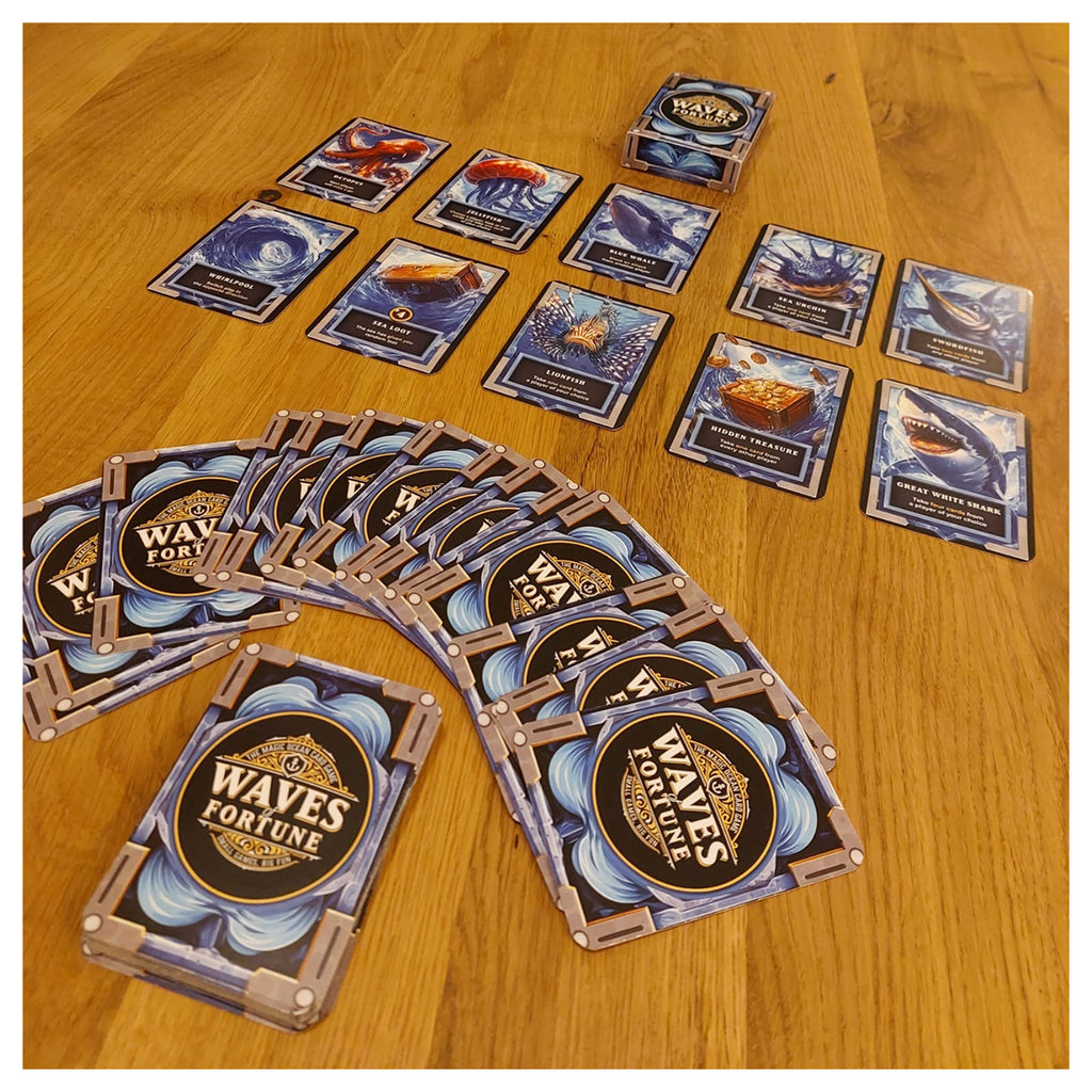 Waves of Fortune Card Game