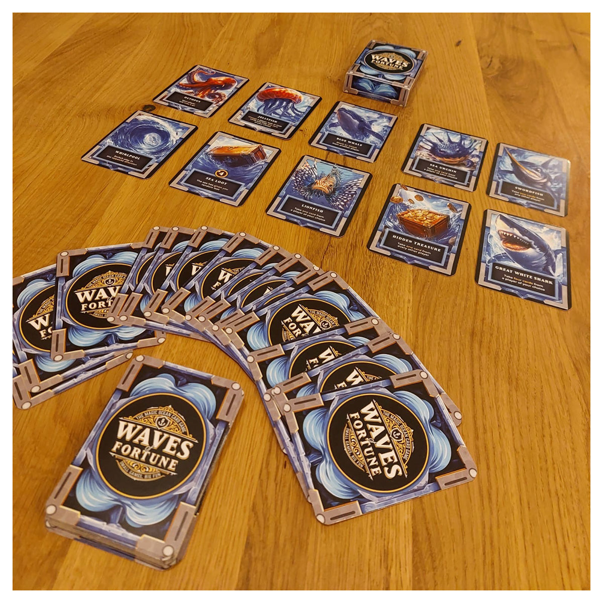 Waves of Fortune Card Game