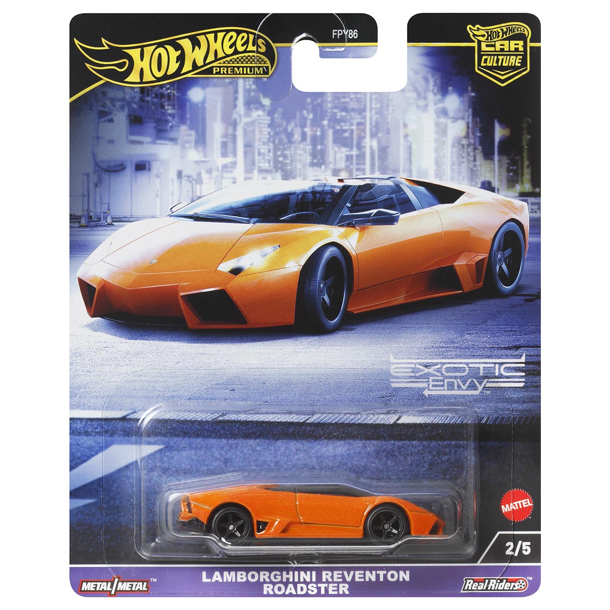 Hot Wheels Car Culture: Exotic Envy (2024) - Lamborghini Reventon Roadster - 2/5