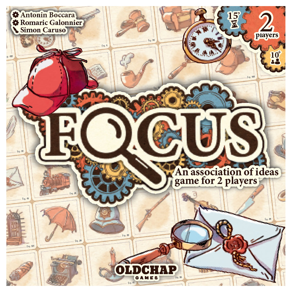 Focus game box front