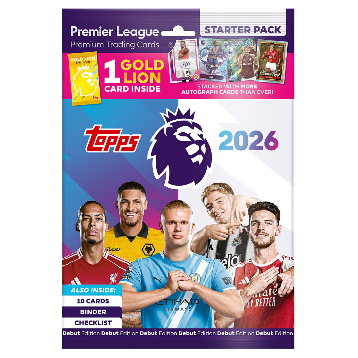 Topps Premier League 2025/26 Premium Trading Cards Starter Pack