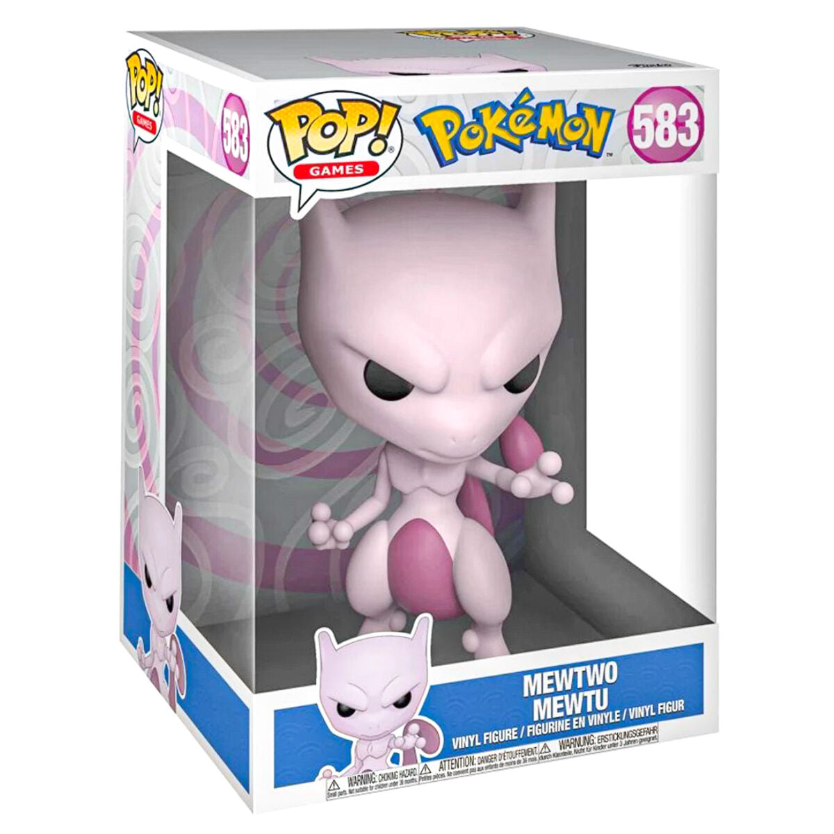  Funko Pop! Games: PokÃ©mon Mewtwo 10" Vinyl Figure #583