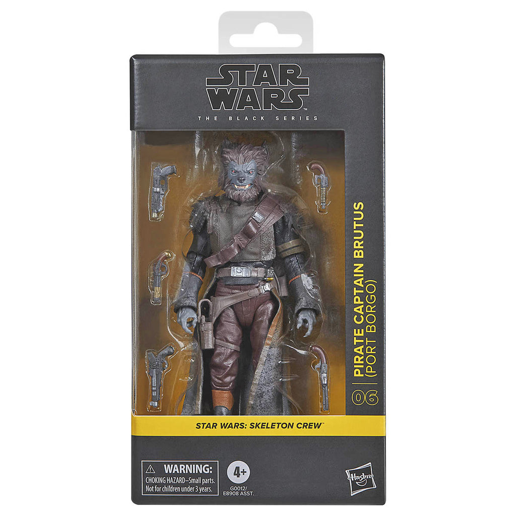 Star Wars The Black Series: Skeleton Crew: Pirate Captain Brutus (Port Borgo) 15cm Figure