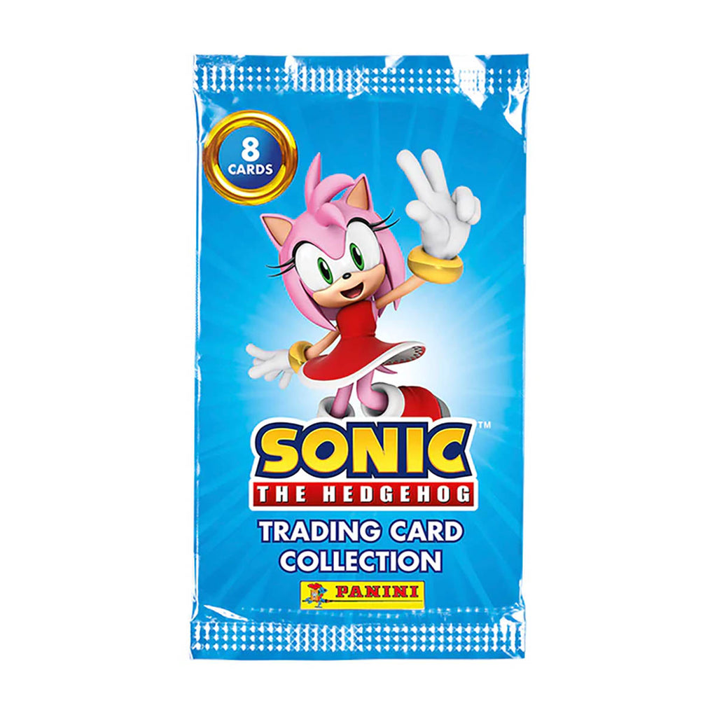 Panini Sonic The Hedgehog trading card pack front