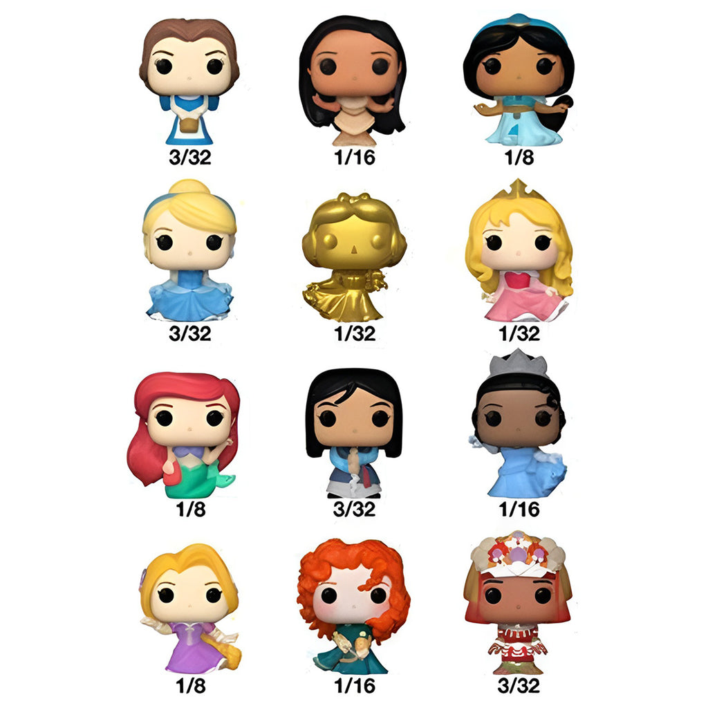 Funko Bitty POP! Singles: Disney Princess Vinyl Figure Blind Bag (styles vary)