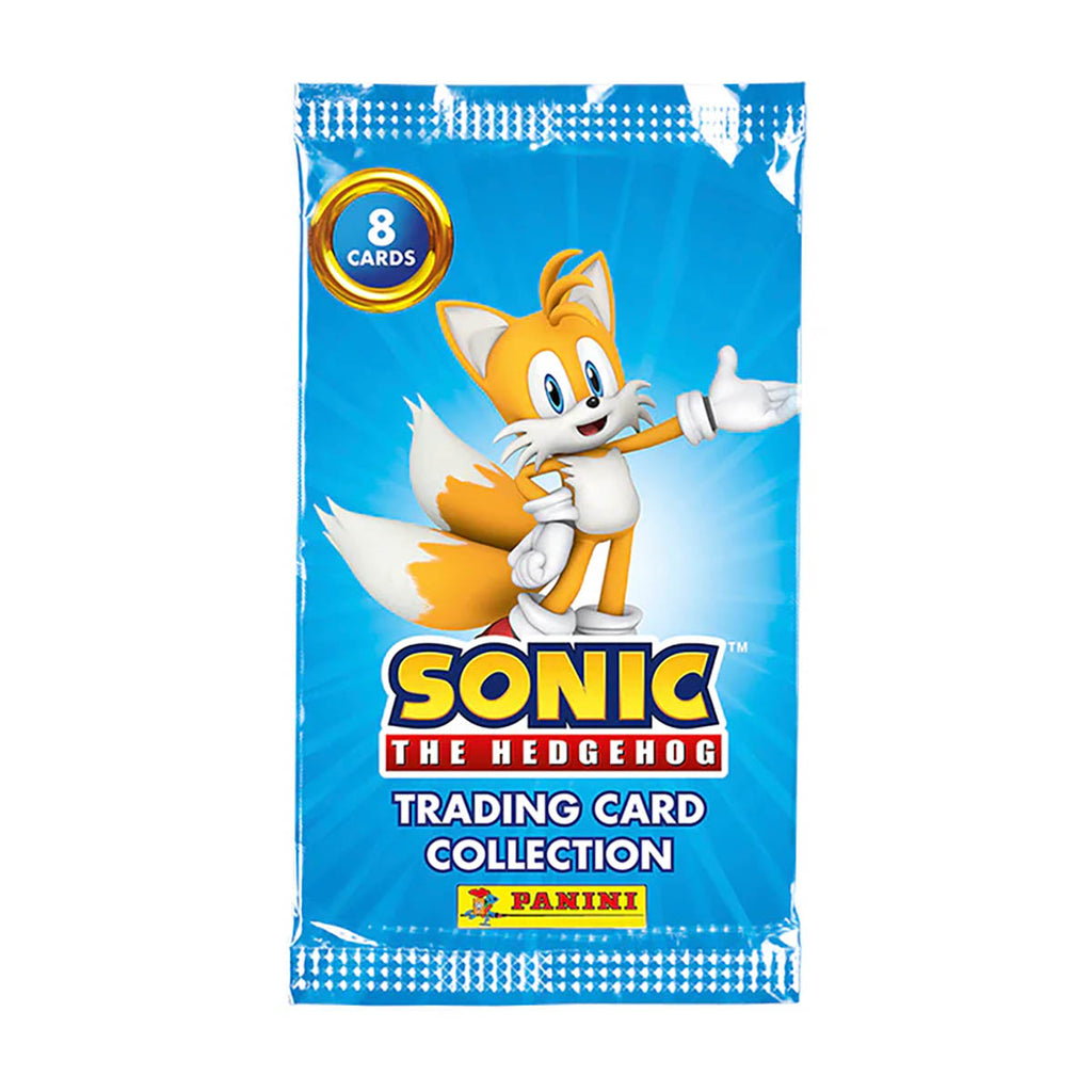 Panini Sonic The Hedgehog trading card pack front