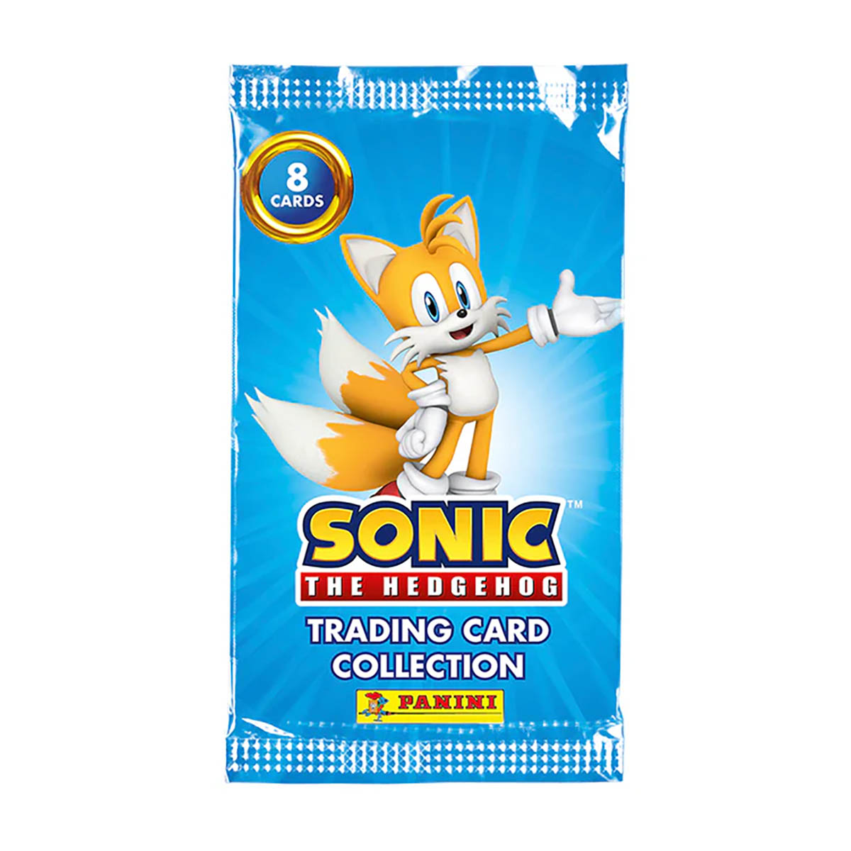 Panini Sonic The Hedgehog trading card pack front