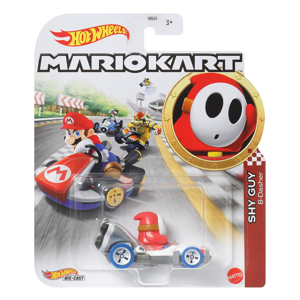 Hot Wheels Mario Kart: Shy Guy B-Dasher Vehicle