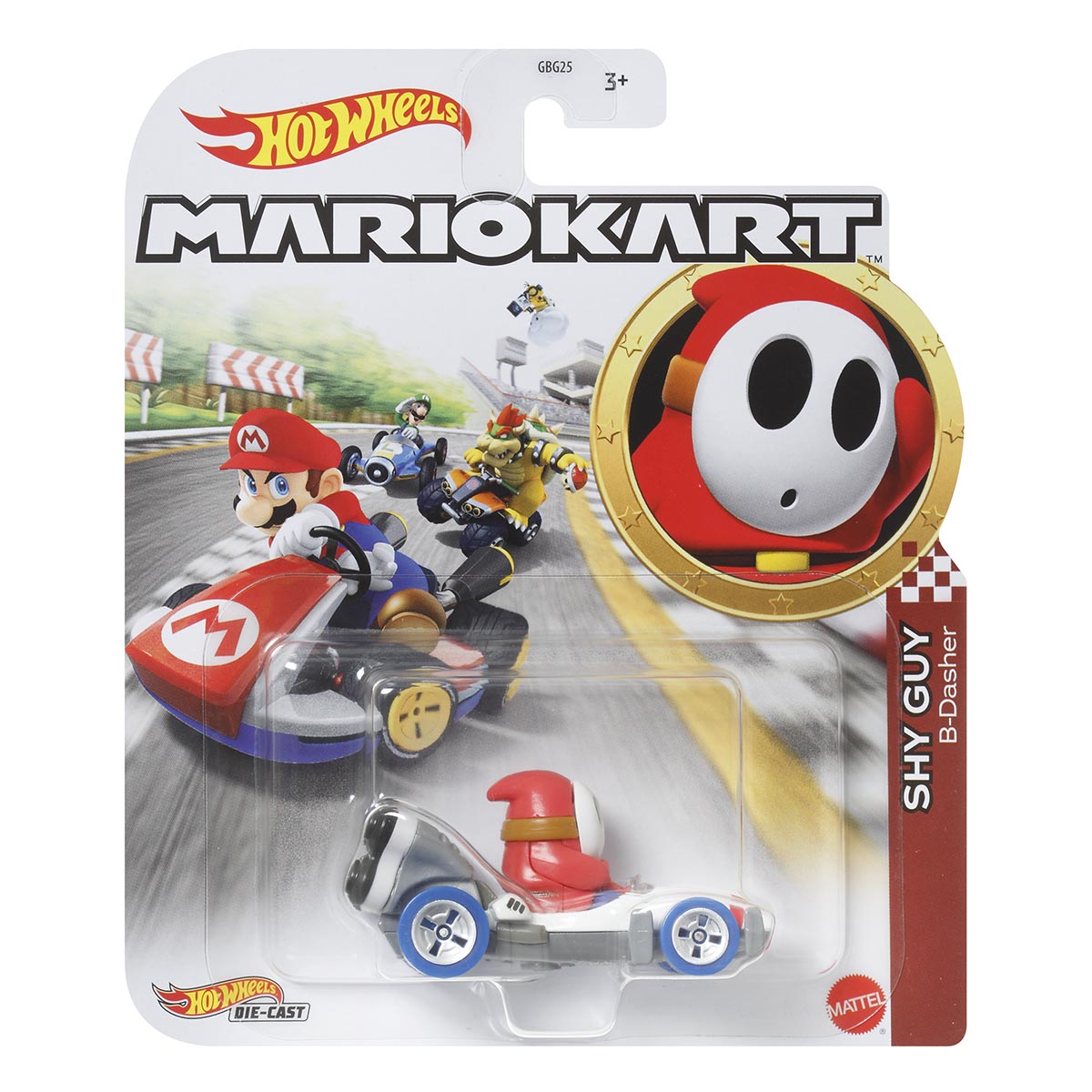 Hot Wheels Mario Kart: Shy Guy B-Dasher Vehicle