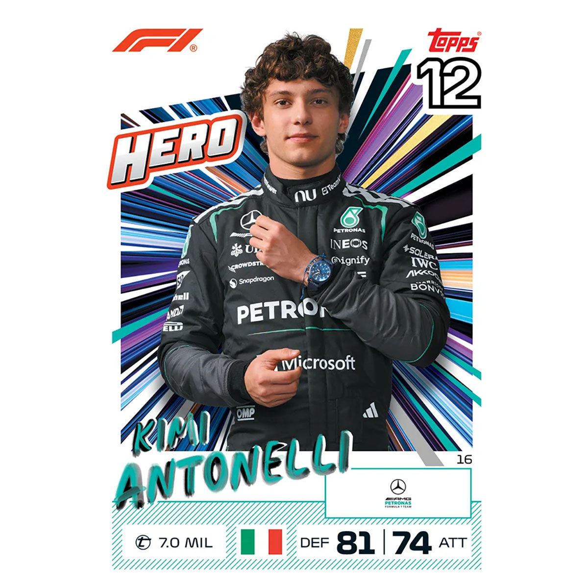 Topps Turbo Attax Formula 1 2026 Trading Card Game Pack