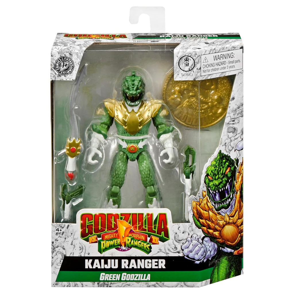 Power Rangers: Kaiju Ranger Green Godzilla Figure