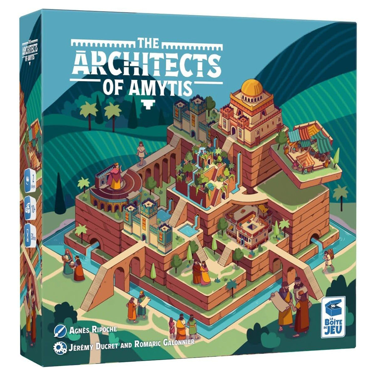 Architects of Amytis board game box front