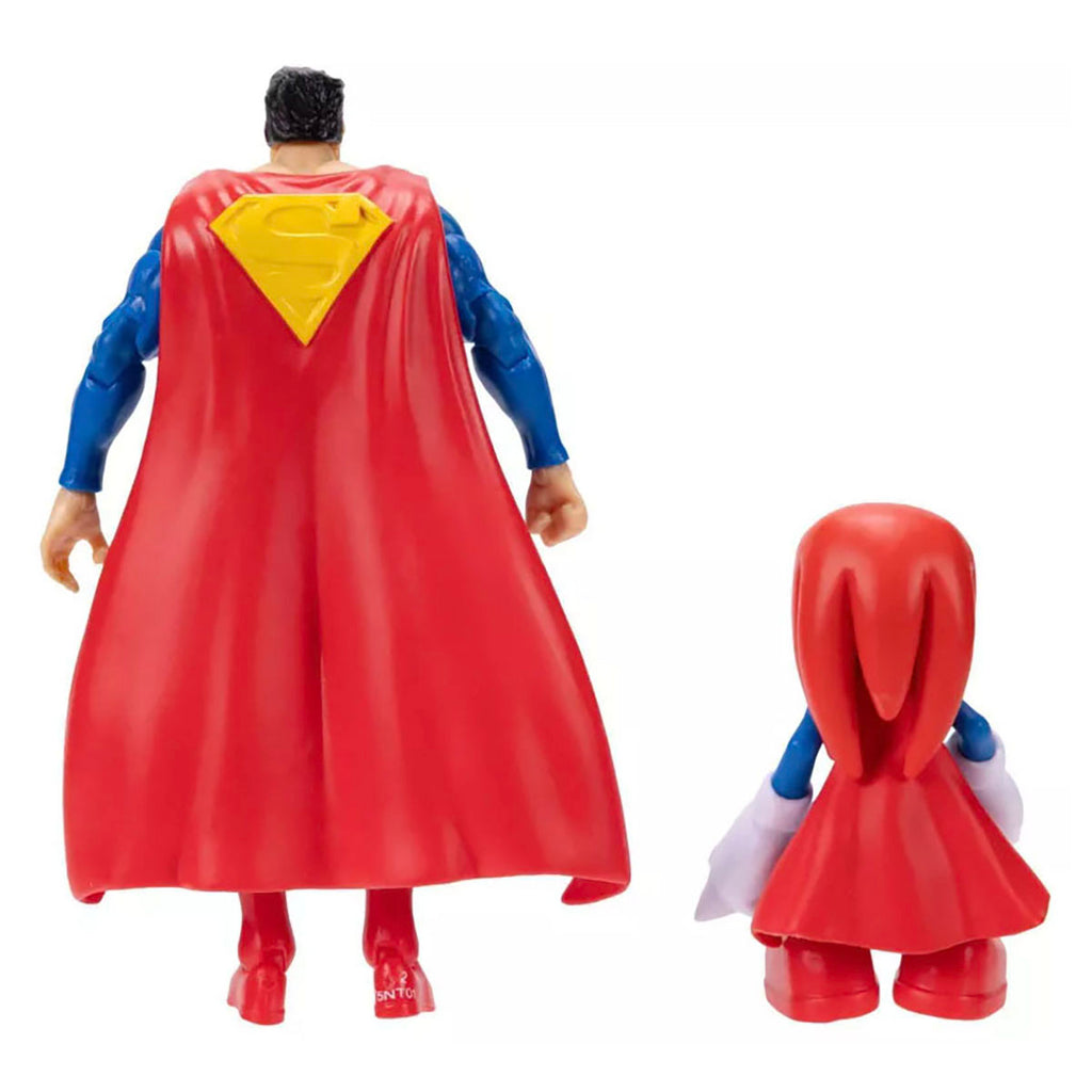 Knuckles & Superman Figures Set Sonic X DC