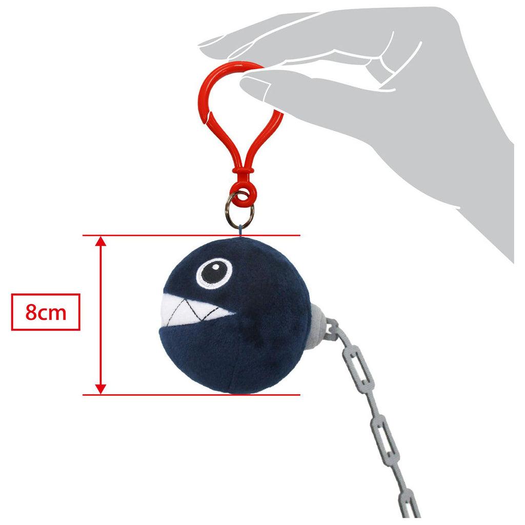 Chain Chomp Soft Toy Key Ring