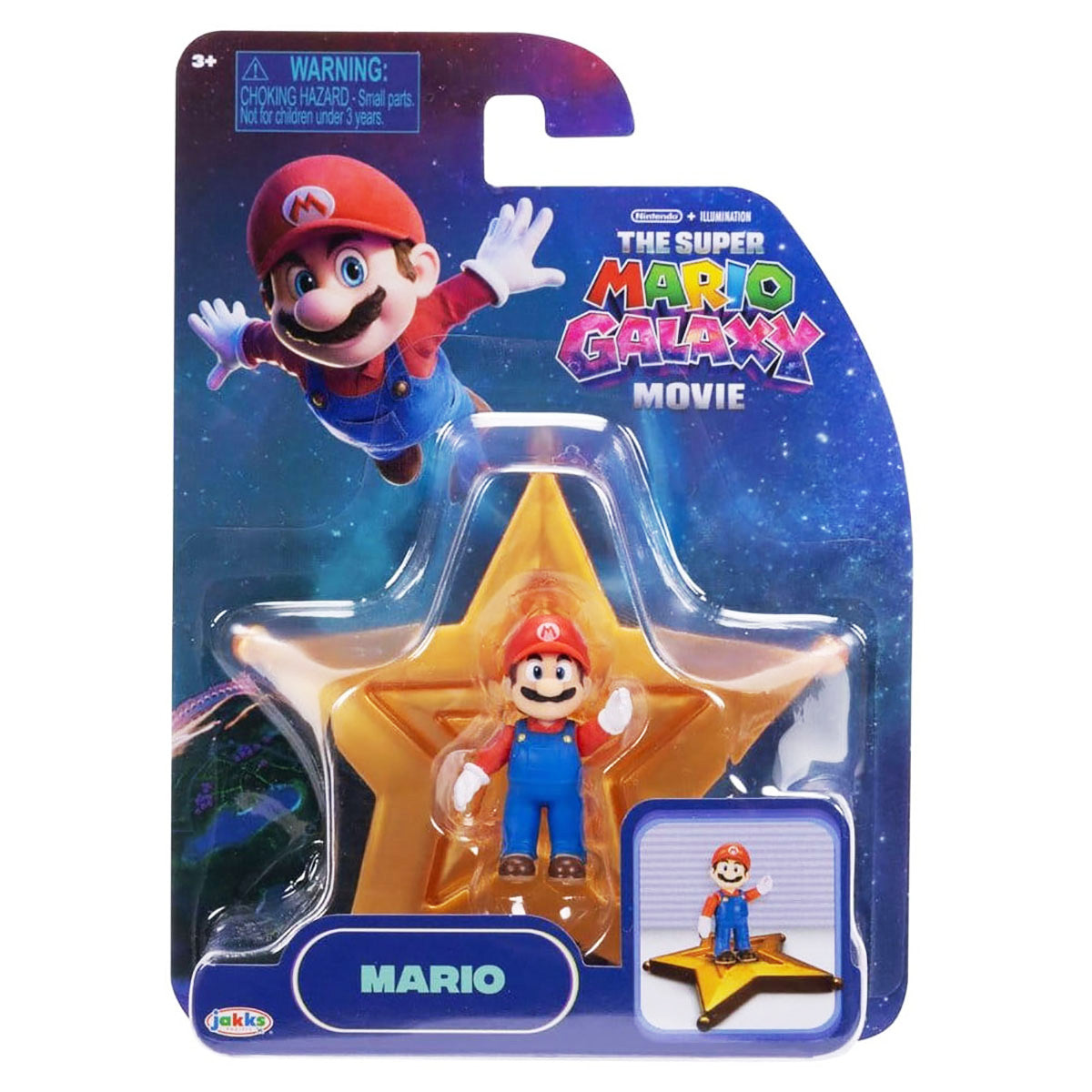 Mario Mini Figure With Star Launcher