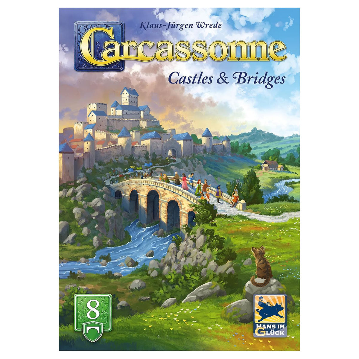 Carcassonne Castles & Bridges Expansion 8 (2025 refresh)