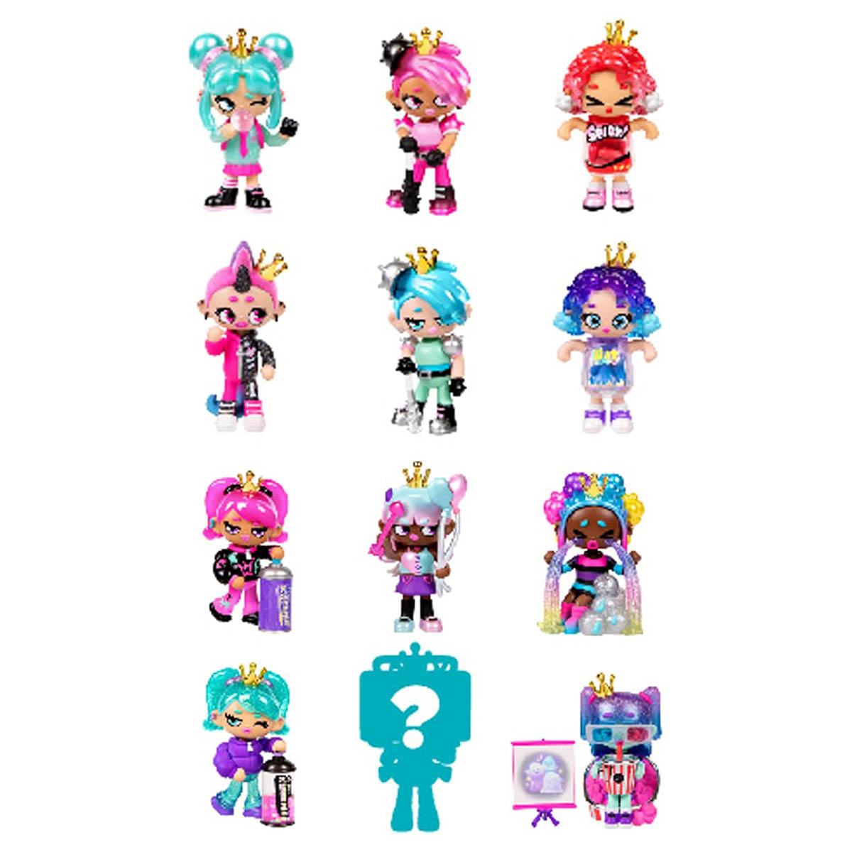 XOX Kweenie Fearless Kweens Mystery Figure