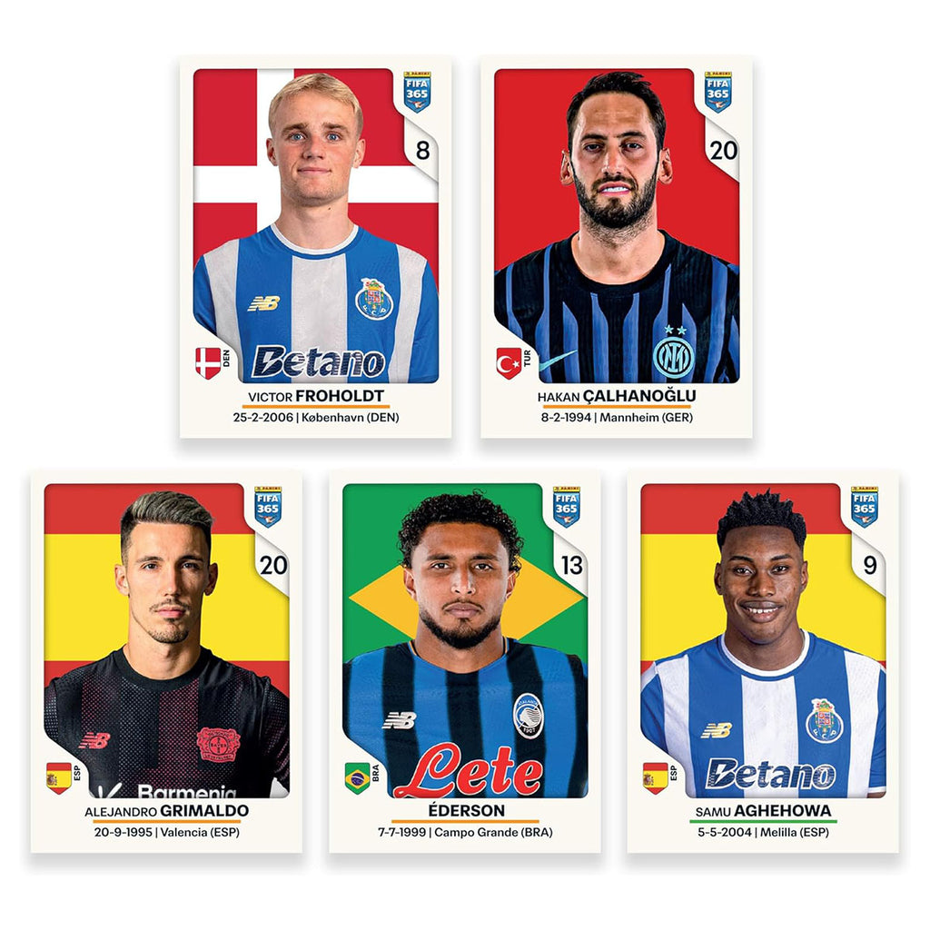 Football player and foil stickers close-up